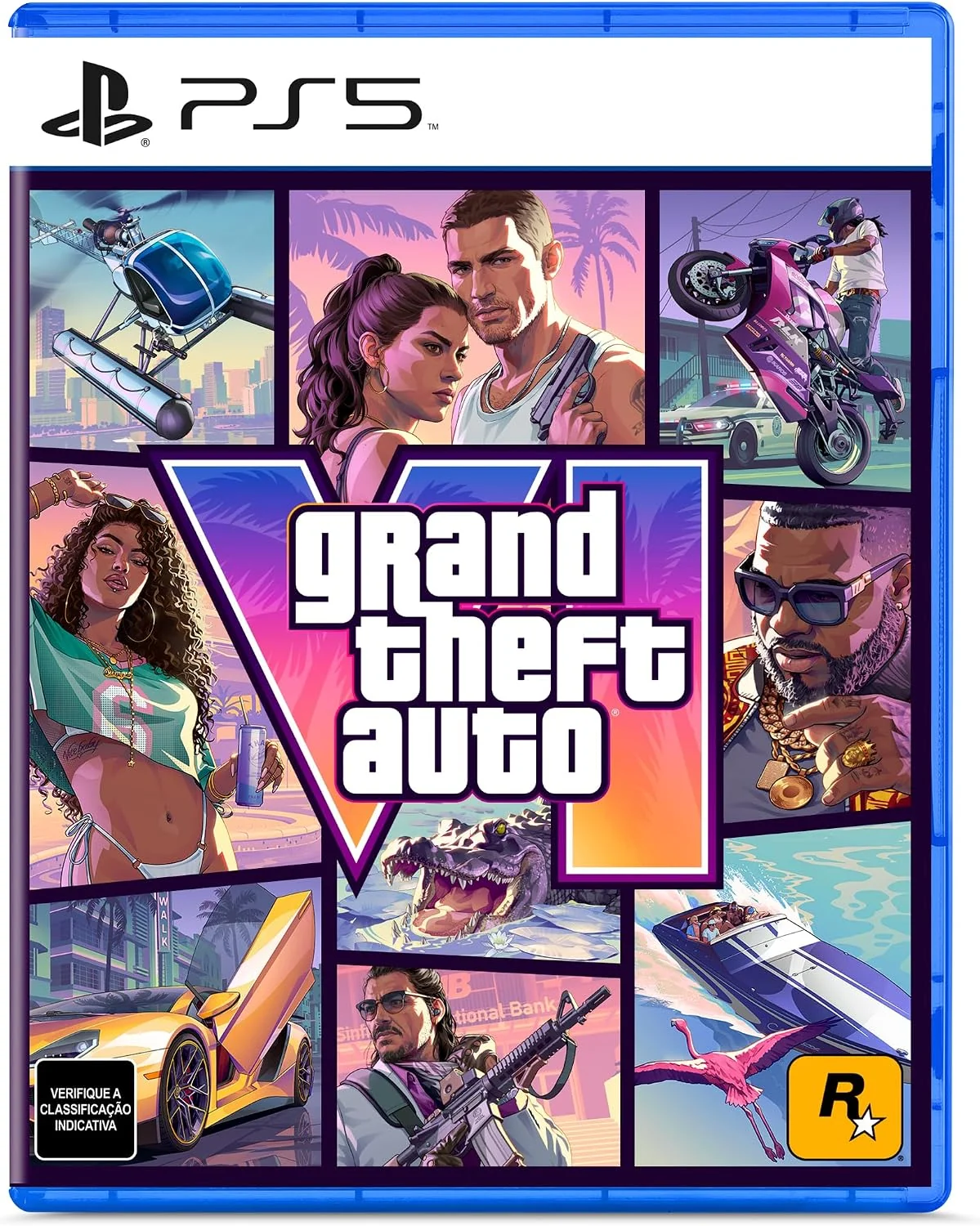 Caixa de GTA VI para PS5